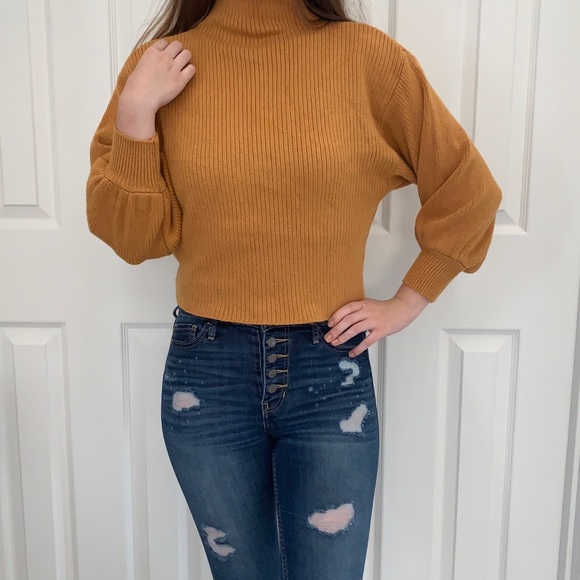 Zaful Sweaters - Mustard colored Sweater